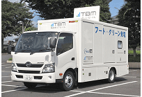 日本初、飲食店などの排水を利用する「バイオマス発電車」、イベント時に直接供給も可能の写真