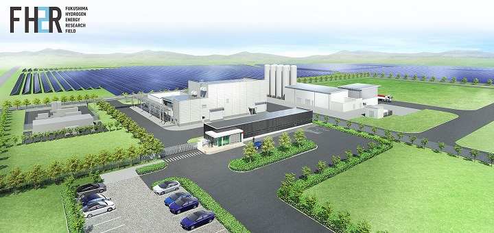 福島水素エネルギー研究フィールド完成イメージ