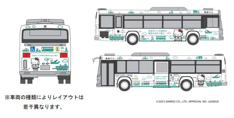 東京都交通局、バイオ燃料を使用した都営バスの運行を実施の概要写真