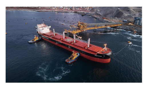 日本郵船グループとBHP、外航ばら積み船で初の取り組み、低炭素メタノール燃料船がGHG排出量を約65%削減の概要写真